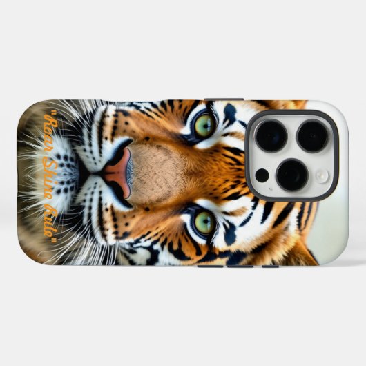 "Golden Jungle King" Case-Mate iPhone Case (Achterkant (horizontaal))