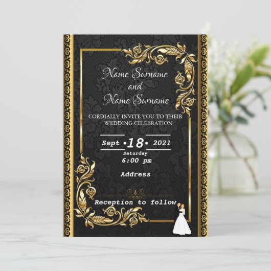 Golden Kaart (Staand voorkant)