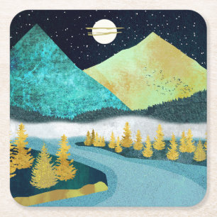 Golden Kartonnen Onderzetters