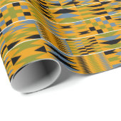 Golden Kente African Cadeaupapier (Rol Hoek)