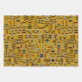 Golden Kente Inpakpapier Vel (Voorkant 2)