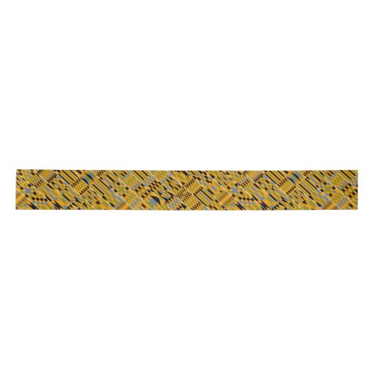 Golden Kente Satijnen Lint (Voorkant)