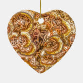 GOLDEN KERAMISCH ORNAMENT (Achterkant)