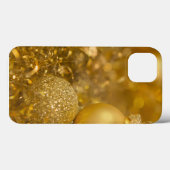 Golden kerst Baubles Case-Mate iPhone Case (Achterkant (horizontaal))