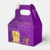 Golden kerstcadeau bedankdoosjes (Achterkant)