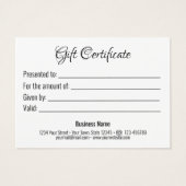 Golden kerstcadeaudoos met kaartje (Achterkant)