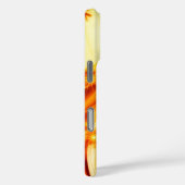 Golden kerstsnowflakes Case-Mate iPhone case (Achterkant / Rechts)
