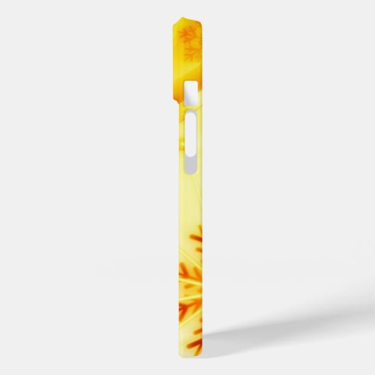 Golden kerstsnowflakes Case-Mate iPhone case (Achterkant / Links)