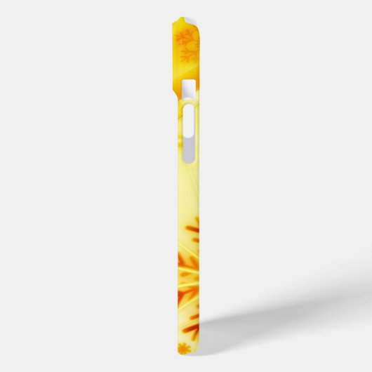 Golden kerstsnowflakes Case-Mate iPhone case (Achterkant / Links)