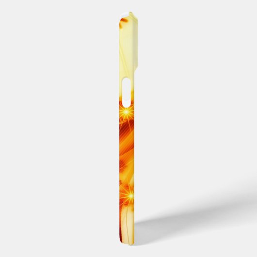 Golden kerstsnowflakes Case-Mate iPhone case (Achterkant / Rechts)