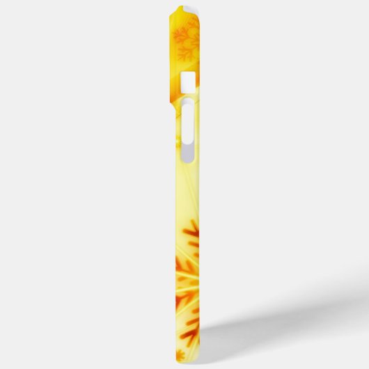 Golden kerstsnowflakes Case-Mate iPhone case (Achterkant / Links)