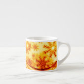 Golden kerstsnowflakes espresso kop (Rechts)