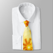 Golden kerstsnowflakes stropdas (Gebonden)