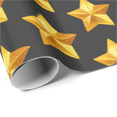 Golden kerststaartwapier cadeaupapier (Rol Hoek)