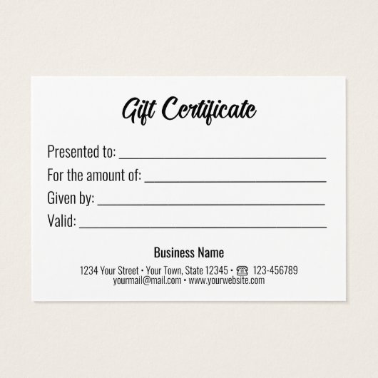 Golden kerstStar Red Bokeh-kaartje Visitekaartje (Achterkant)