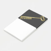 Golden Key to Succesfoto Motivatie Post-it® Notes (Schuin)