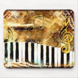 Golden Keyboard, muziekthema Muismat