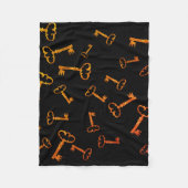 Golden Keys,  Keys Fleece Deken (Voorkant)