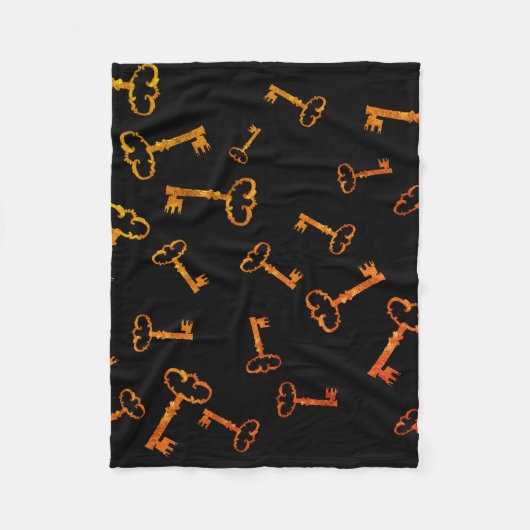 Golden Keys,  Keys Fleece Deken (Voorkant)