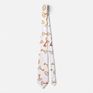 Golden Keys  Keys Stropdas