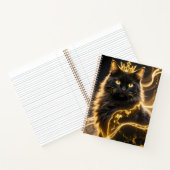 Golden King Cat 2 Notitieboek (Binnen)