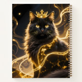 Golden King Cat 2 Notitieboek (Achterkant)