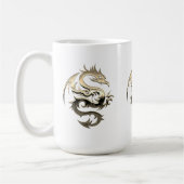 Golden King Dragon Koffiemok (Links)