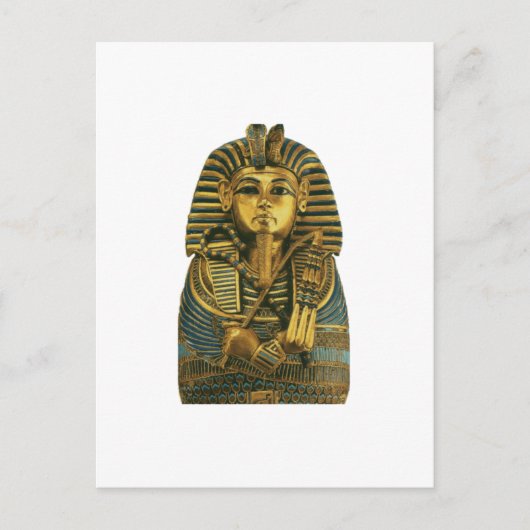 Golden King Tut Briefkaart (Voorkant)