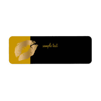 Golden Kiss+ Zwart Goud Etiket