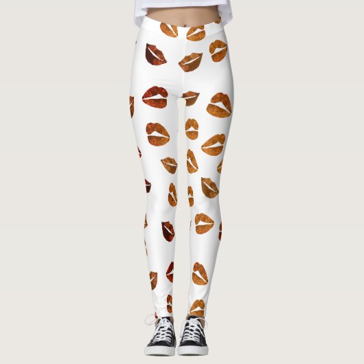 Golden Kisses Leggings (Voorkant)