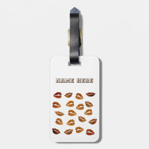 Golden Kisses Luggae Labels