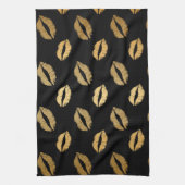 Golden kisses theedoek (Verticaal)