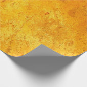 Golden kleur van Cement texture backaardabstract, Cadeaupapier (Hoek)