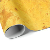 Golden kleur van Cement texture backaardabstract, Cadeaupapier (Rol Hoek)