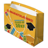 Golden Kleuterschool Afstuderen Groot Cadeauzakje (Achterkant Gekanteld)