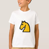 Golden Knight Chess T-shirt (Voorkant)