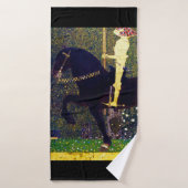 Golden Knight, Gustav Klimt Badhanddoek (Badhanddoek)