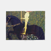 Golden Knight, Gustav Klimt Fleece Deken (Voorkant (Horizontaal))