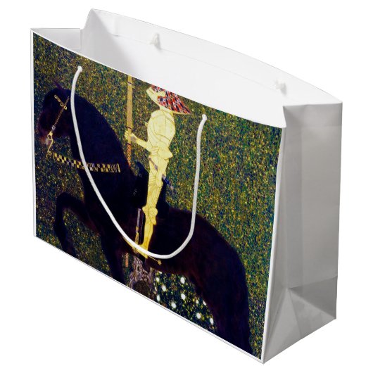 Golden Knight, Gustav Klimt Groot Cadeauzakje (Achterkant Gekanteld)