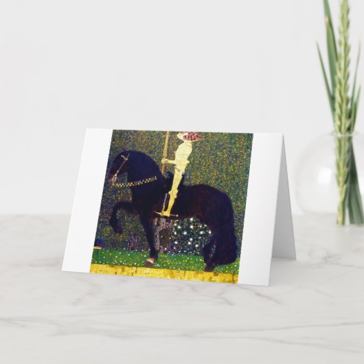 Golden Knight, Gustav Klimt Kaart (Voorkant)