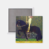 Golden Knight, Gustav Klimt Magneet (Voorkant / Achterkant)
