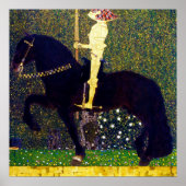 Golden Knight, Gustav Klimt Poster (Voorkant)