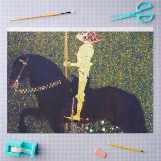 Golden Knight, Gustav Klimt Tissuepapier (Craft)