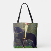 Golden Knight, Gustav Klimt Tote Bag (Achterkant)