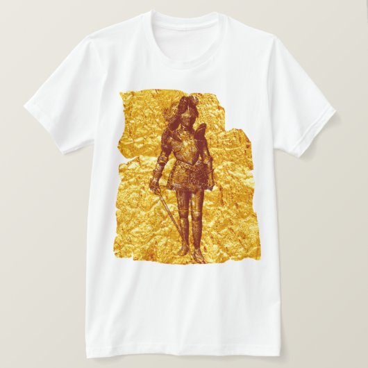 Golden Knight T-shirt (Design voorkant)