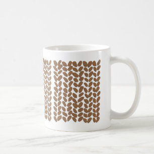 Golden Knitting-Mok Koffiemok