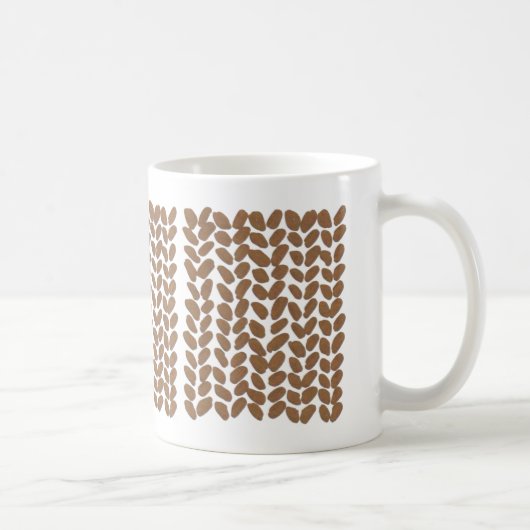 Golden Knitting-Mok Koffiemok (Rechts)