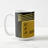 Golden - koffiemok (Links)