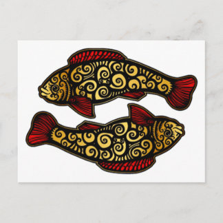 Golden Koi Briefkaart