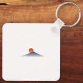 Golden Koi Japanese Art Sleutelhanger (Achterkant)